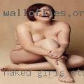 Naked girls stomach